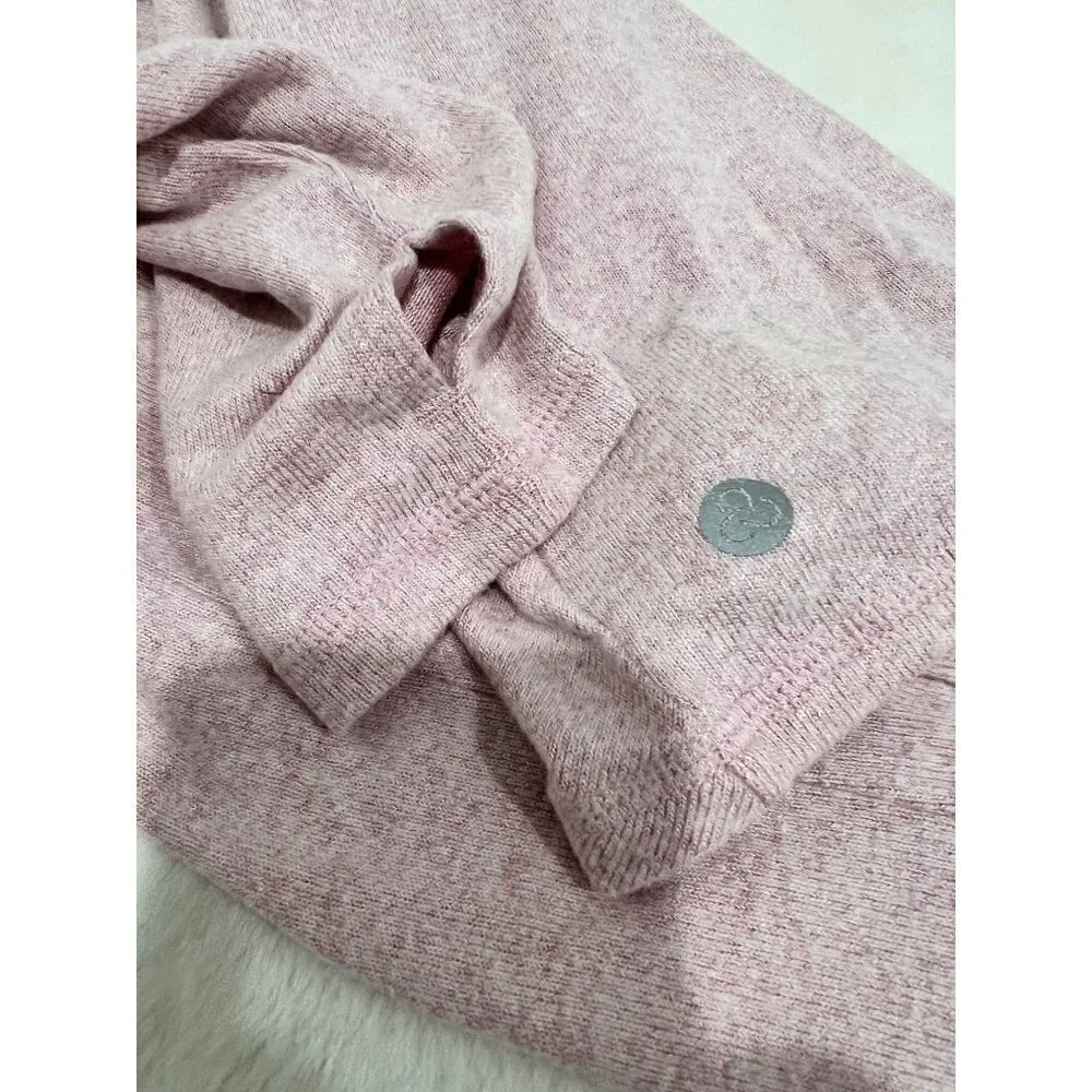 New Zella Size Girl's L (10/12) Soft Hoodie Shirt cinch ribbon front Stretchy